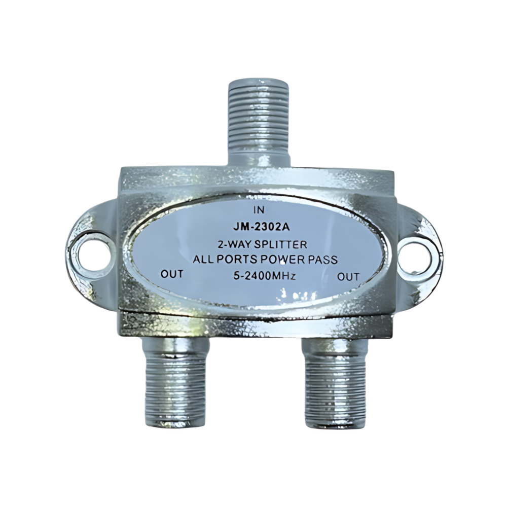 SPLITTER SATELITAL 2 VIAS 5-2400MHZ 50uni