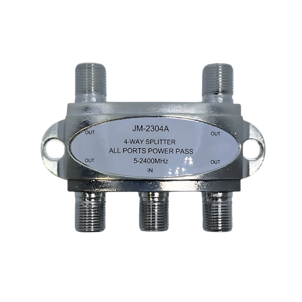 SPLITTER SATELITAL 4 VIAS 5-2400MHZ 50uni