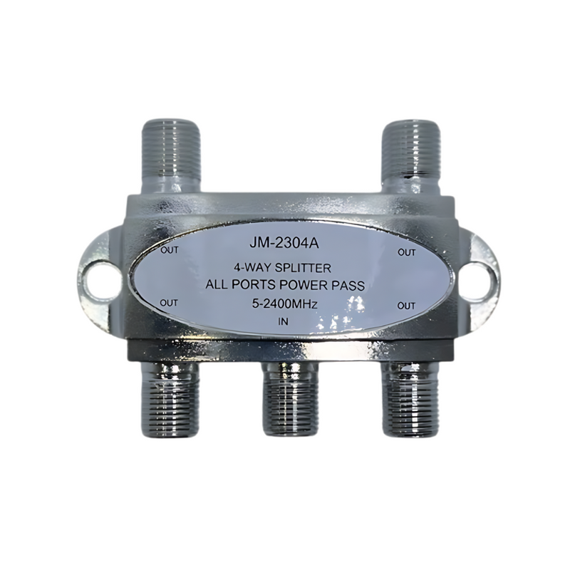 SPLITTER SATELITAL 4 VIAS 5-2400MHZ 50uni