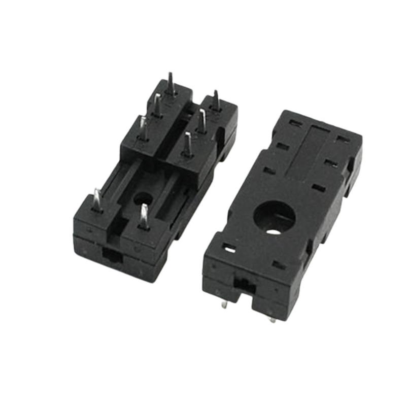 BASE PLASTICA PARA RELE PCB 8 PIN SERIE SMIH