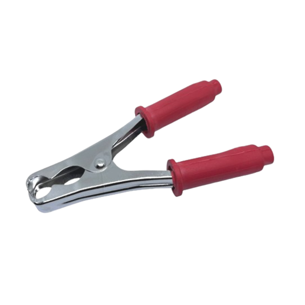 CLIP P/BATERIA GRANDE 200AMP L:150mm ROJO