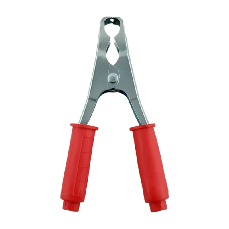 CLIP P/BATERIA GRANDE 200AMP L:150mm ROJO