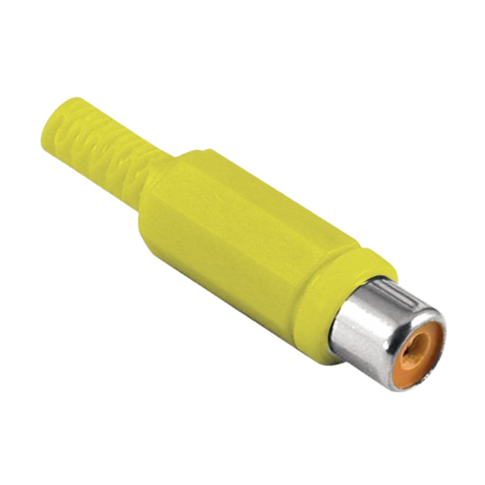 HEMBRA RCA VOLANTE PLASTICO AMARILLO