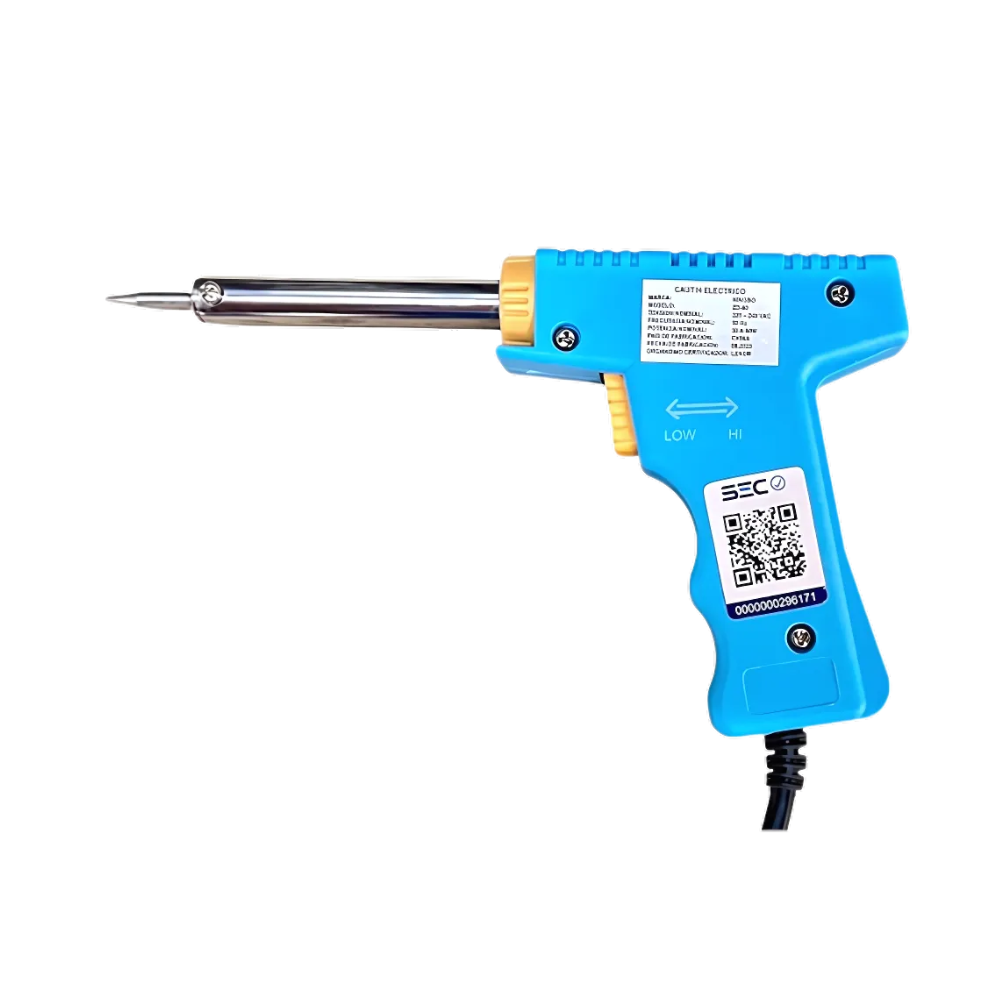 CAUTIN TIPO PISTOLA 30/60W CERTIFICADO CON SOPORTE