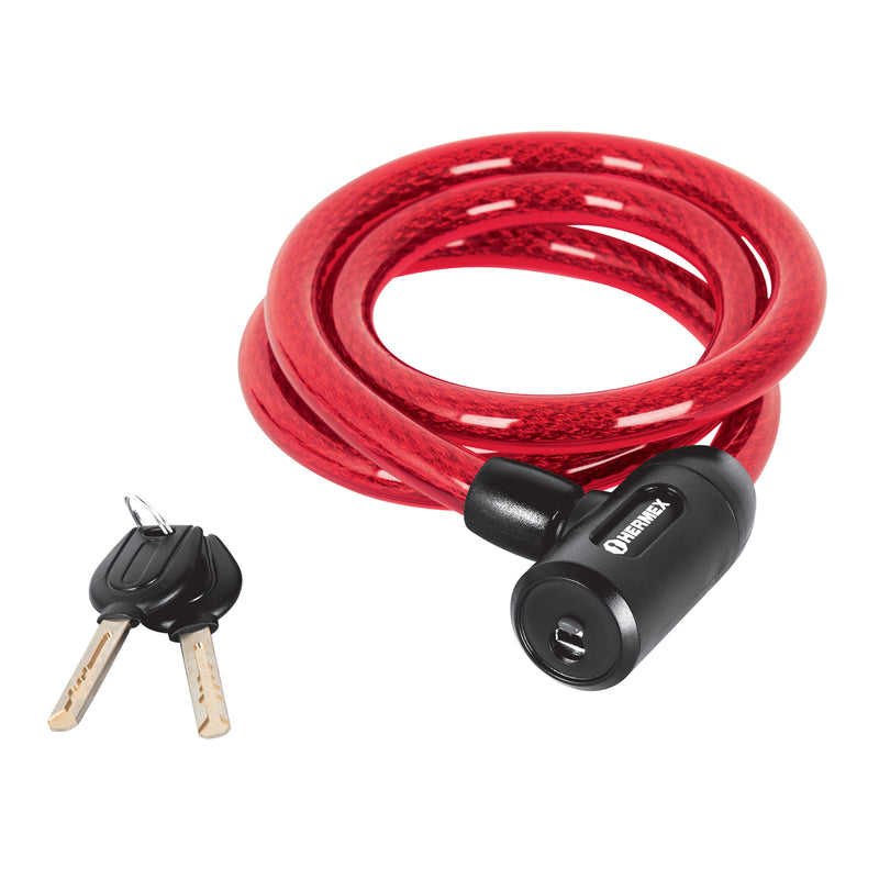 CANDADO DE CABLE HERMEX-TRUPER C/LLAVE DE PUNTOS 15MM #CB-15 (43920)