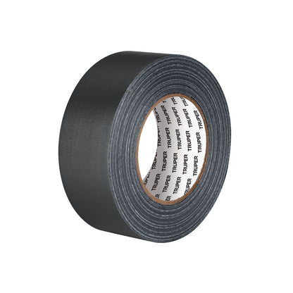 CINTA P/DUCTOS TRUPER NEGRA ADHESIVO TERMOFUSIBLE (PQTE 4 ROLLOS) #CDU-30XN (103062)