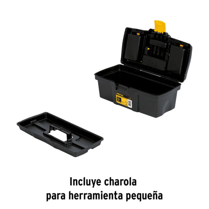 CAJA HERRAMIENTA PRETUL (TRUPER) PLASTICA NEGRA 13" # CHP-13CP (20602)