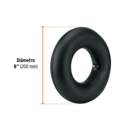 CAMARA FIERO (TRUPER) P/RUEDA # LLN-8L DIAMETRO 8" # CM-8 (45905)