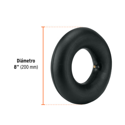CAMARA FIERO (TRUPER) P/RUEDA # LLN-8L DIAMETRO 8