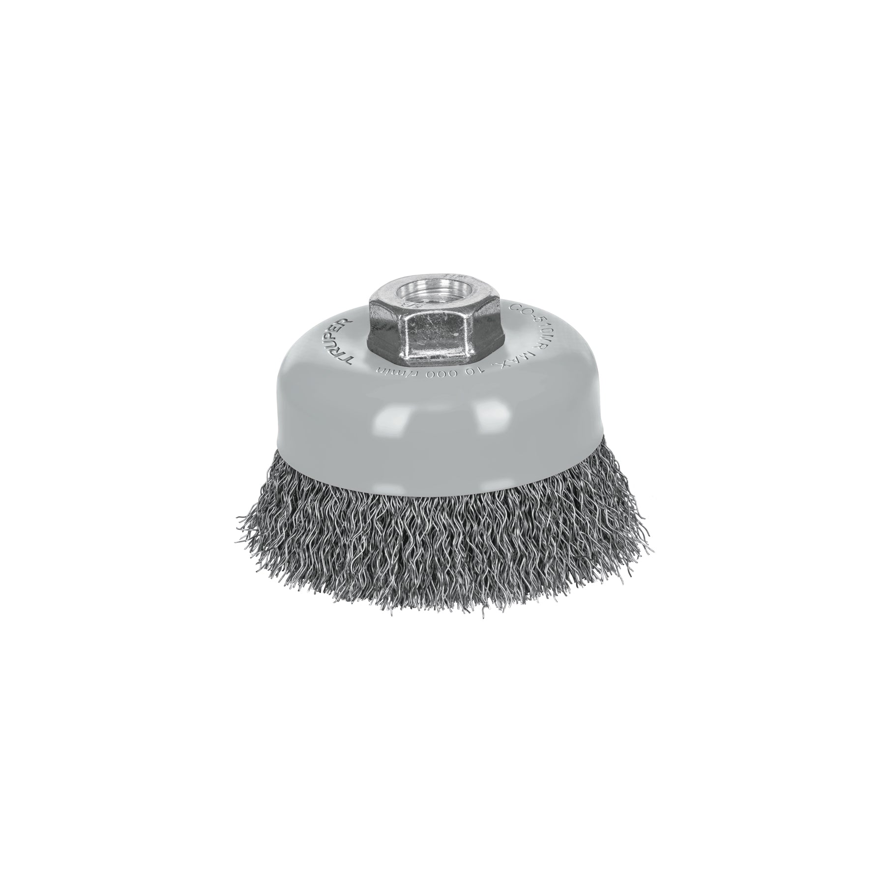 ESCOBILLA TRUPER DE COPA 4" P/ESMERIL EJE 5/8" MULTI-ROSCA #CO-510MR (100858)