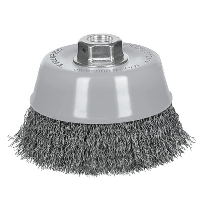 ESCOBILLA TRUPER DE COPA 5"" P/ESMERIL EJE 5/8" MULTI-ROSCA #CO-512MR (100859)