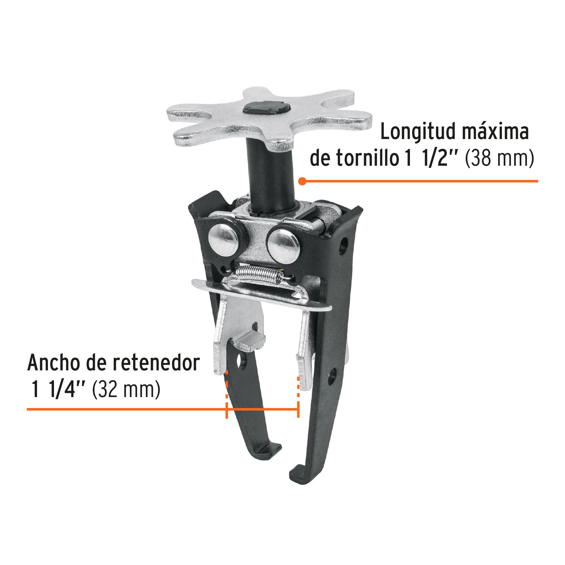 COMPRESOR DE RESORTE DE VALVULA TRUPER CON CABEZA # CO-RES-VA (14524)