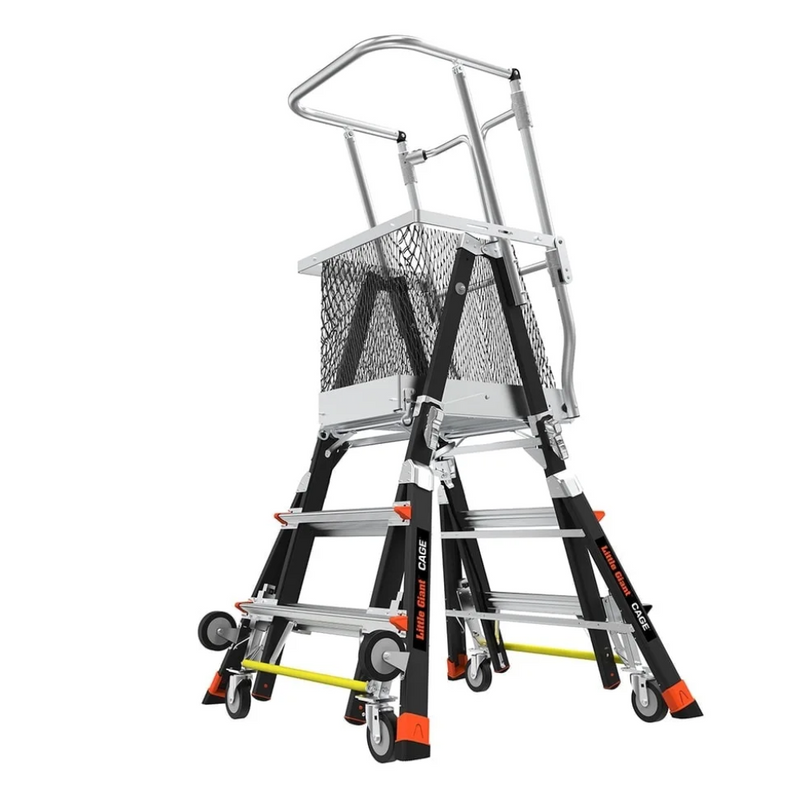 Escalera telescópica con jaula 3-5 pies Cage  IAA FGW/WHL Little Giant