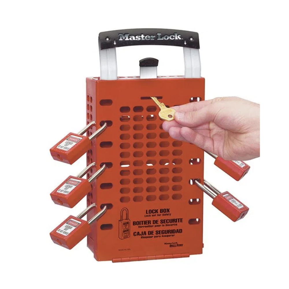 Caja de bloqueo 503RED lock (60767) MASTER