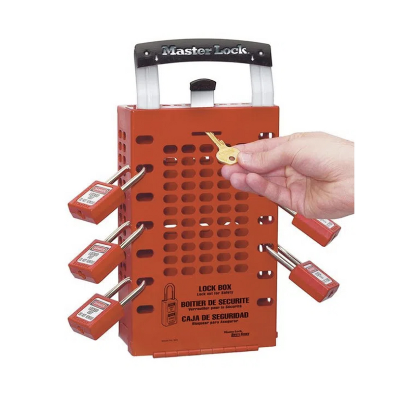 Caja de bloqueo 503RED lock (60767) MASTER