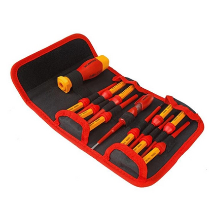 Set de destornilladores aislados intercambiables WORKPRO