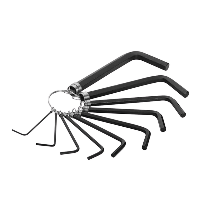 Juego de Llaves Allen 10 Piezas (208510) WOKIN