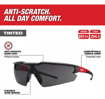 Lentes de seguridad antirayaduras Milwaukee