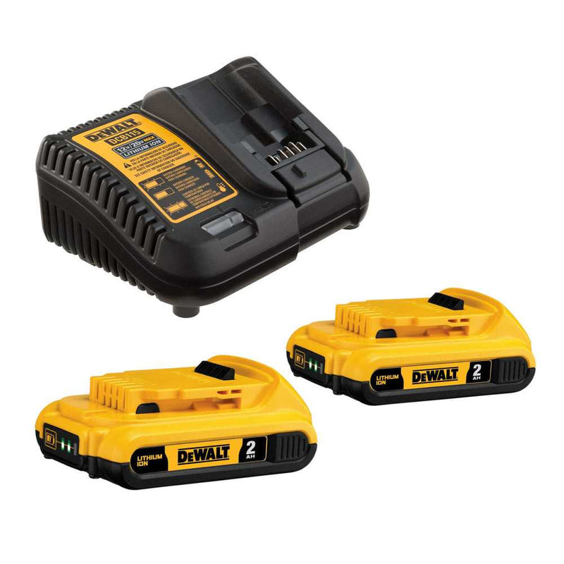 Starter kit cargador 20v (dcb203c2-b) - DEWALT