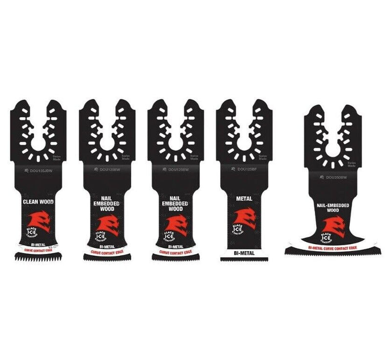 Set de hojas oscilantes de ajuste universal para uso general 5 piezas Diablo