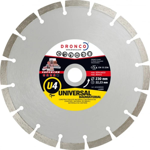DISCO DIAM. 12" x 1"  UNIVERSAL U4