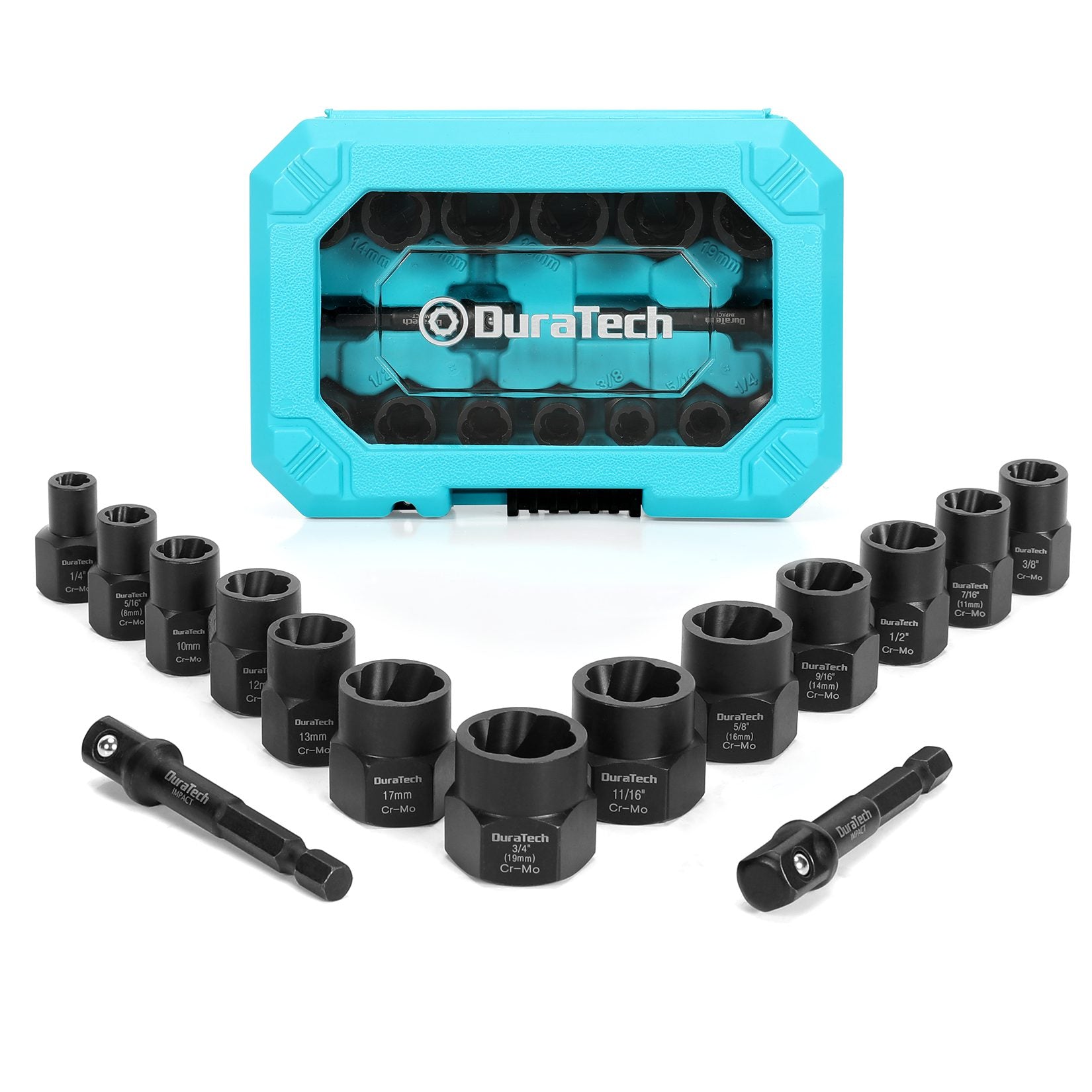 SET DE 15 PCS DE DADOS EXTRACTORES DE ALTO IMPACTO
