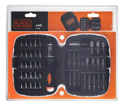 Atornillador Juego de puntas x45 BLACK&DECKER