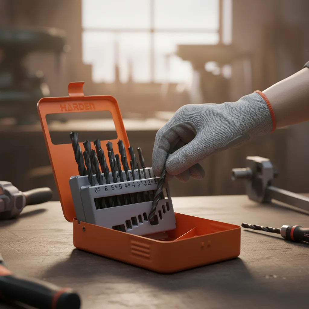 SET BROCAS HSS 19 PIEZAS HARDEN