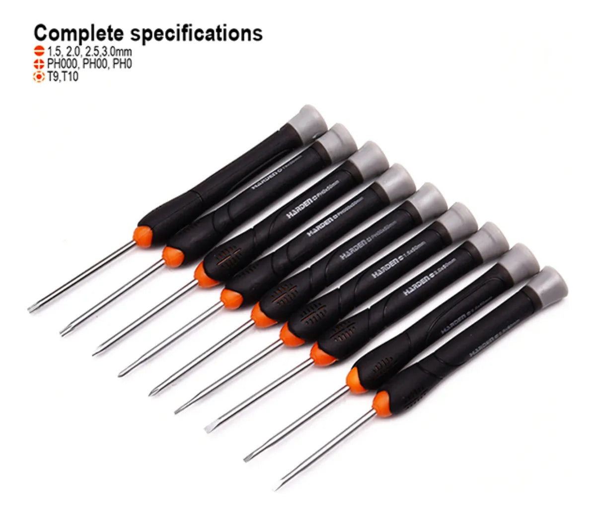 Set Perilleros 9 Piezas (550122) - HARDEN