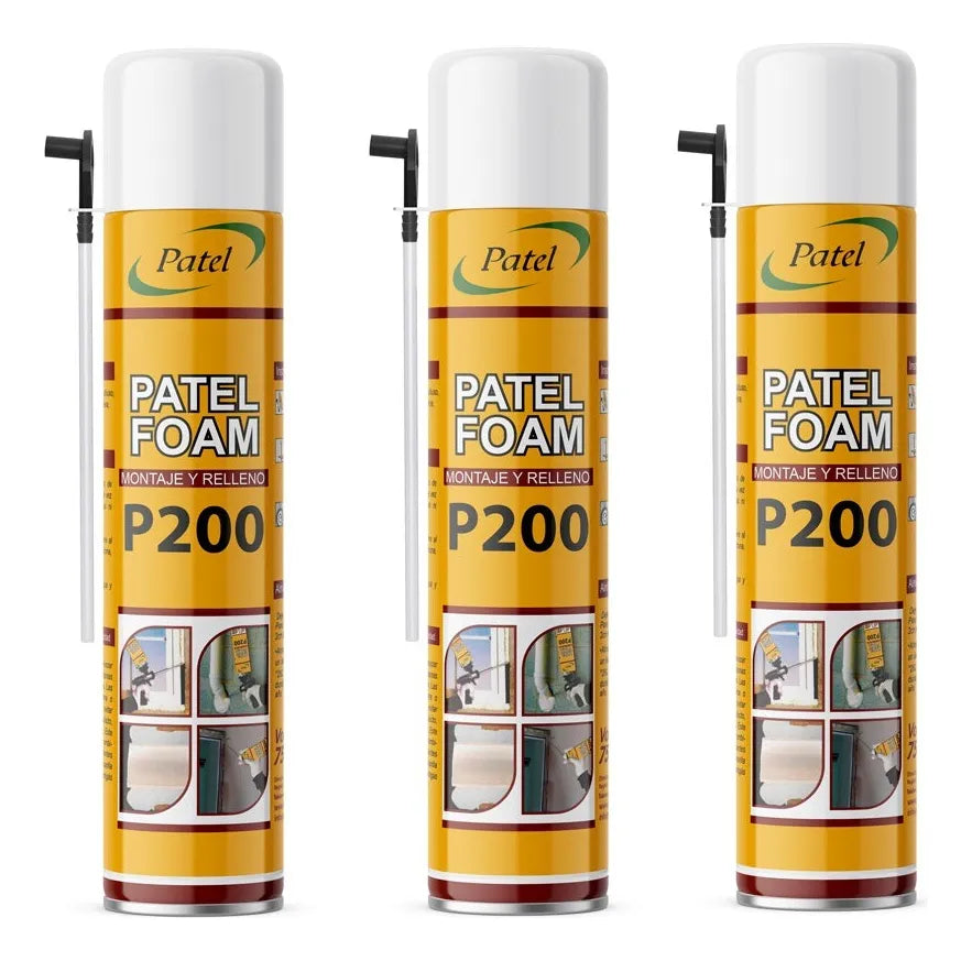 Espuma P200  Poliuretano 500ML patel