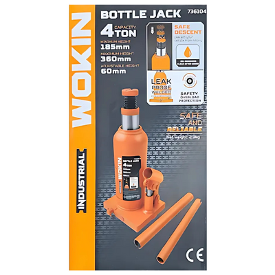 gata botella WOKIN