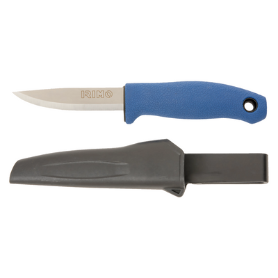 Cuchillo multifuncional de acero inoxidable c/ funda 220 mm IRIMO