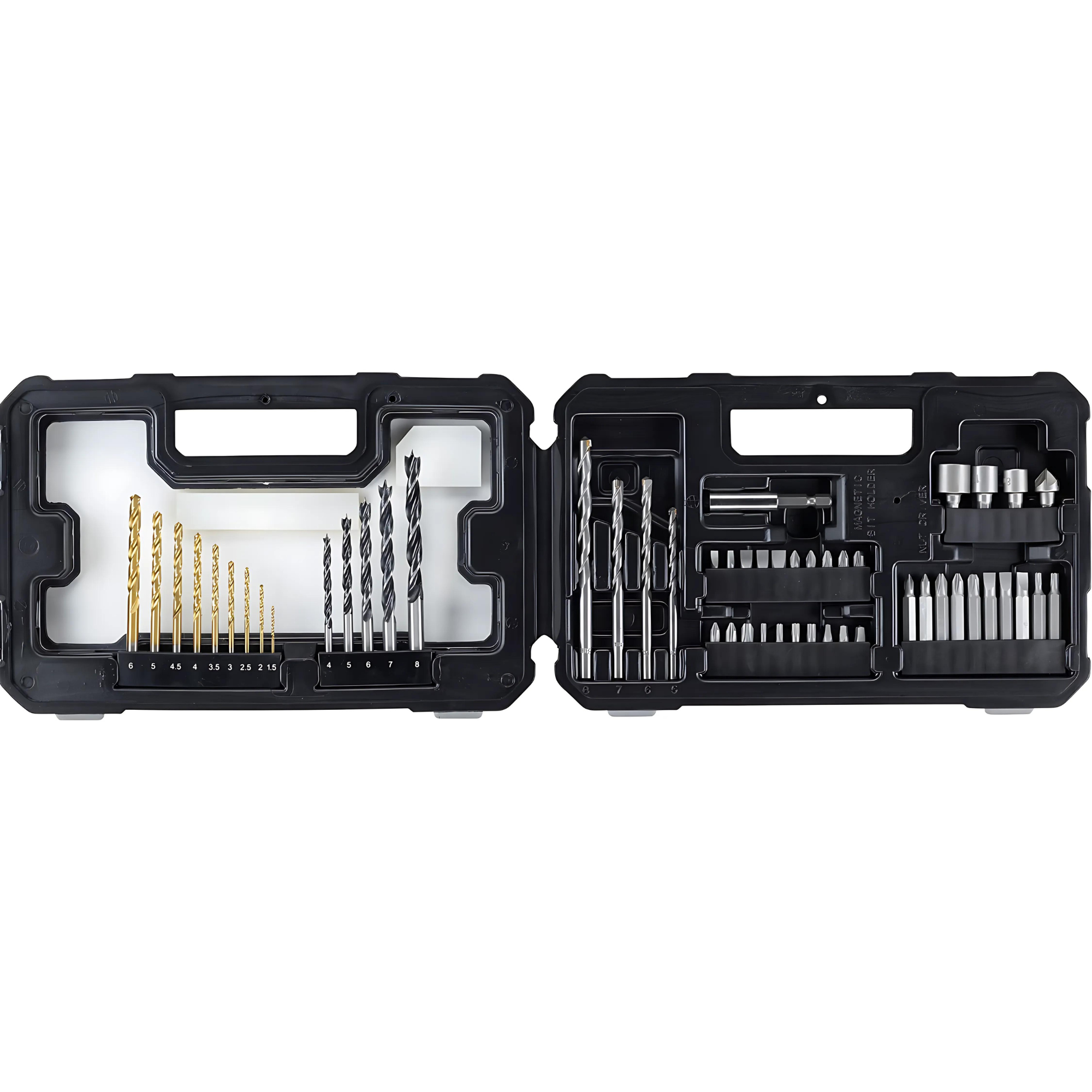 Set combinado para perforar y atornillar 53 piezas Stanley