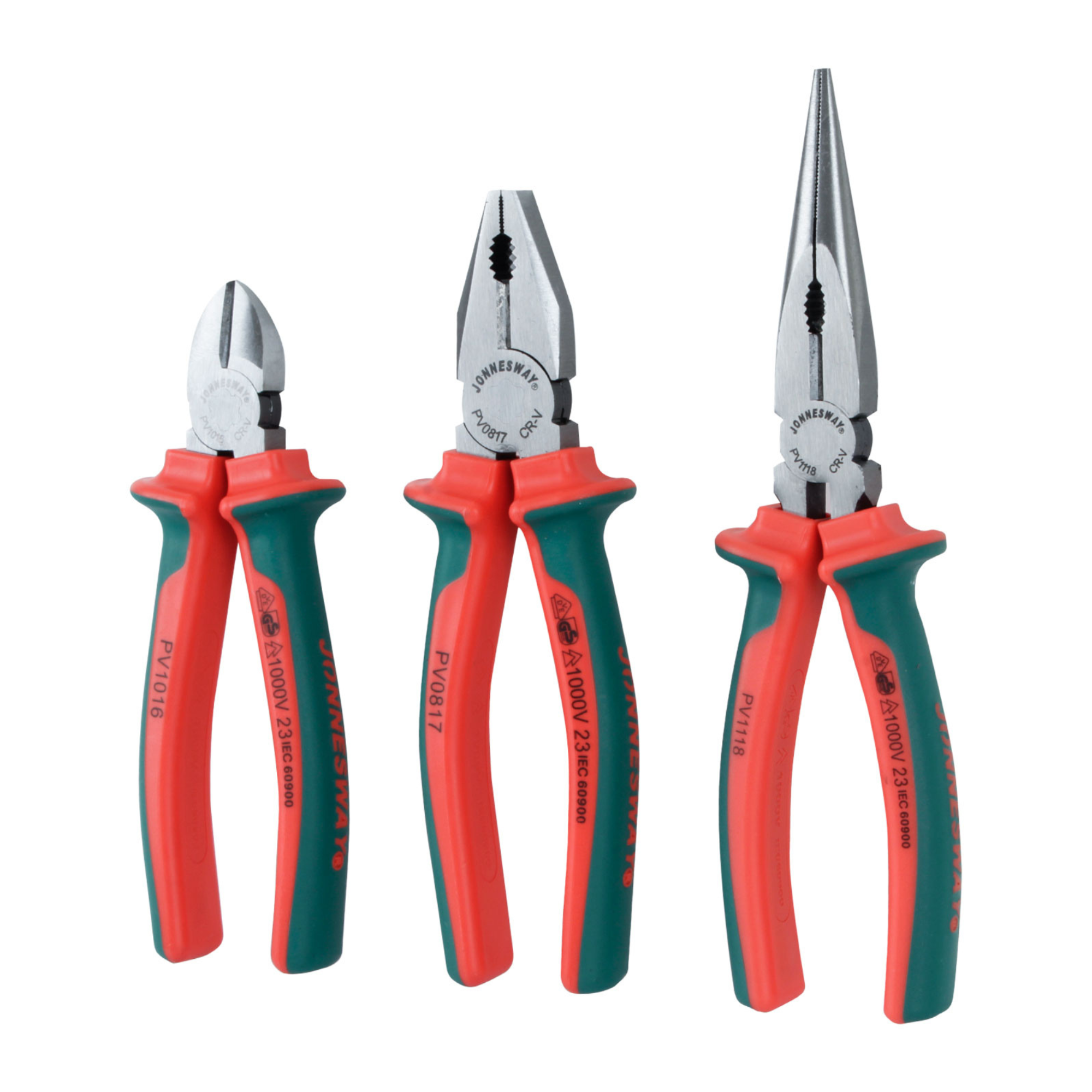 kit alicate destornillador aislacion 1000v (PSV218SP) JONNESWAY