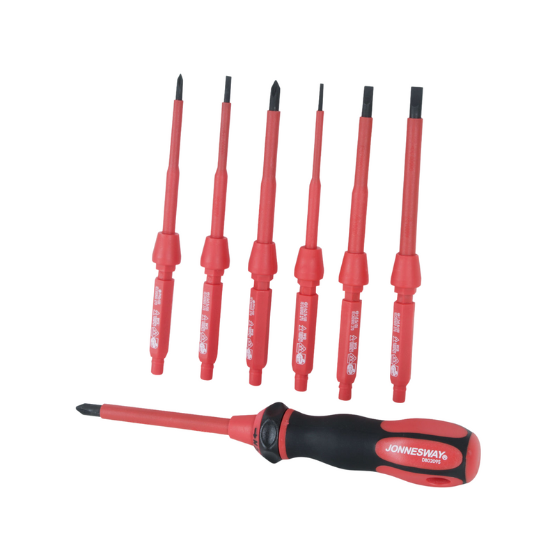 juego destornilladores aislados 7 piezas (DV15109S ) 1000V VDE JONNESWAY