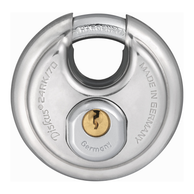candado acero diskus 24rk/70 kd caja (12788-5) ABUS