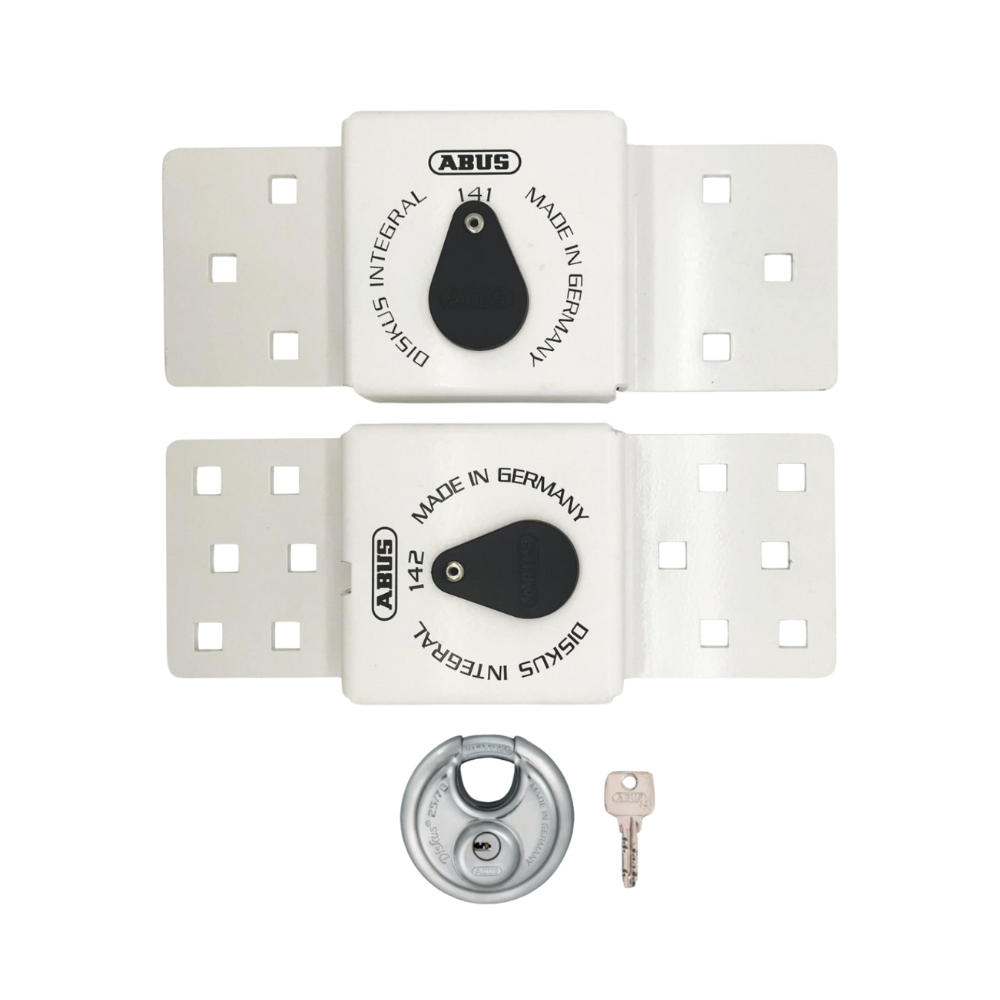 caja acero di141+142blan + 25/70 twins ka blis (86465-0) ABUS