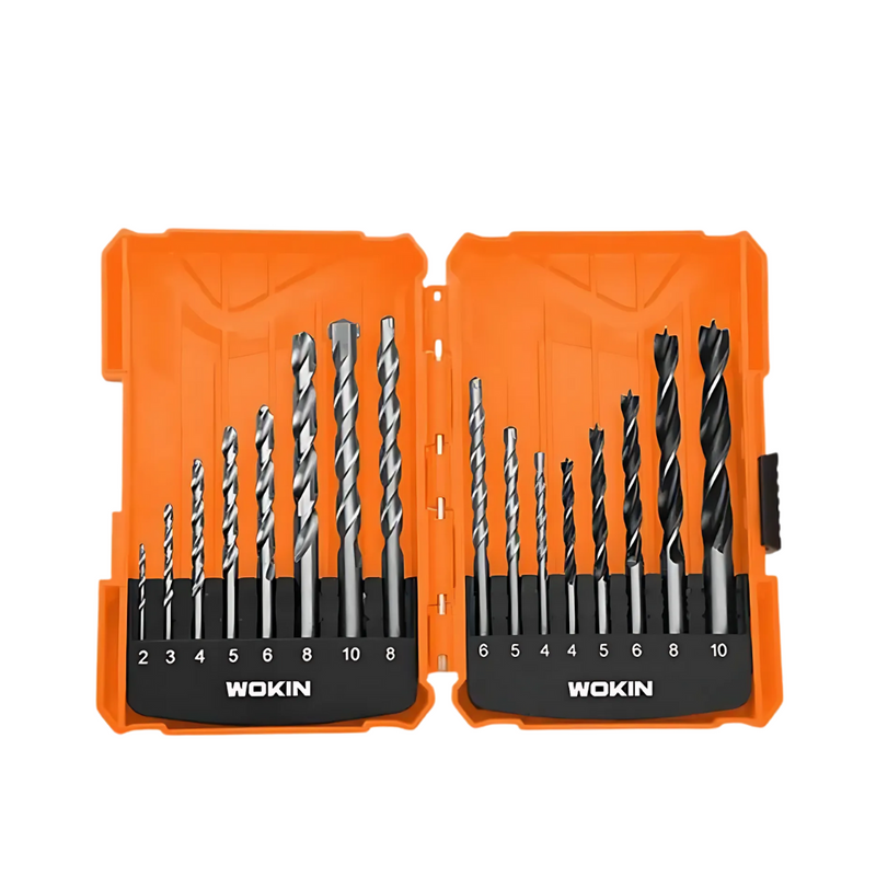 set brocas 16 piezas (751816) WOKIN