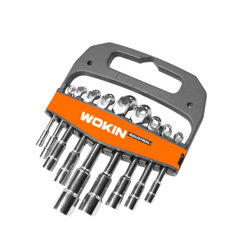 juego de llaves pipa tipo L 9 piezas (152609) WOKIN