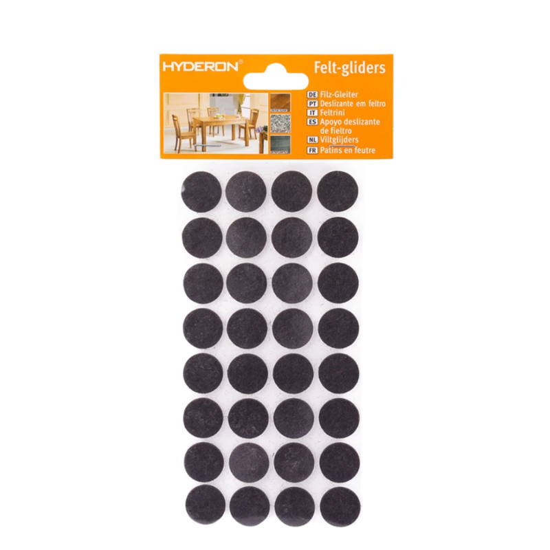 Tope P/Mueble Circular 19mm (UN00756) HYDERON