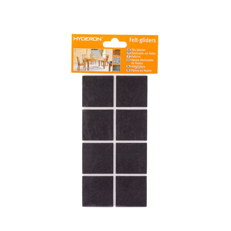 Tope P/Mueble Cuadrado 40x40mm (UN00760) HYDERON