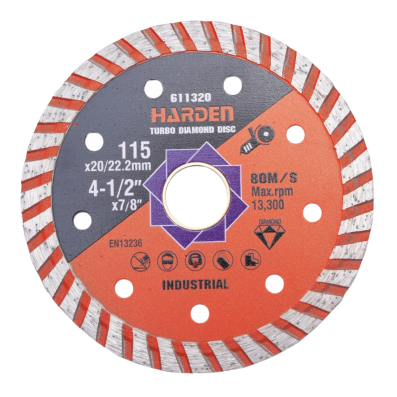 Disco amolador de concreto HARDEN