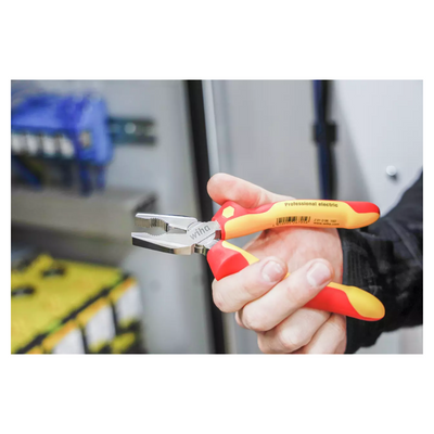 Alicate Universal Cromado Aislado 1000V, 180Mm WIHA