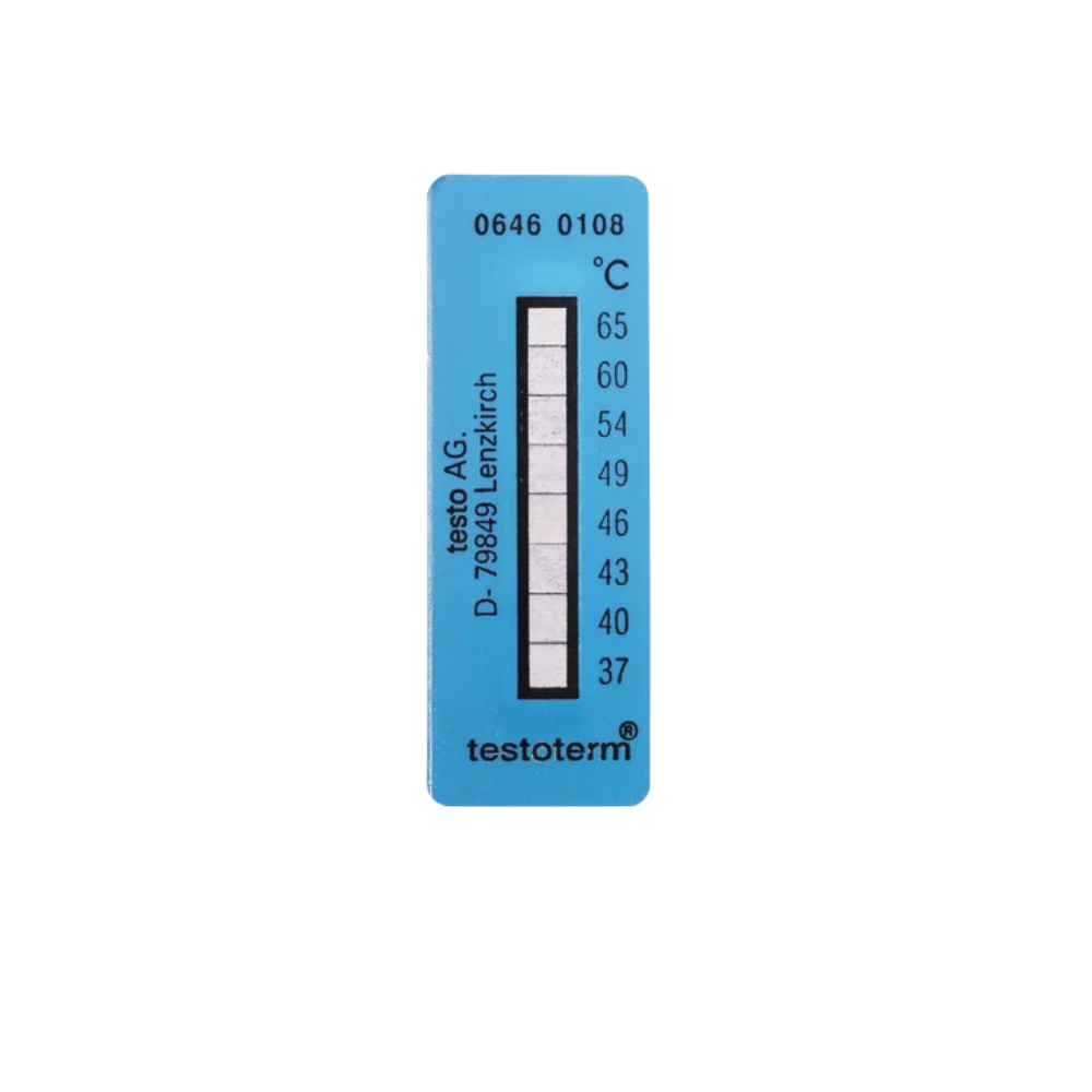 Tiras de temperatura pack 10U TESTO