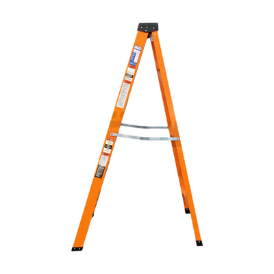 Escalera de tijera fibra de vidrio 6 peldaños 1,8 m Steigen