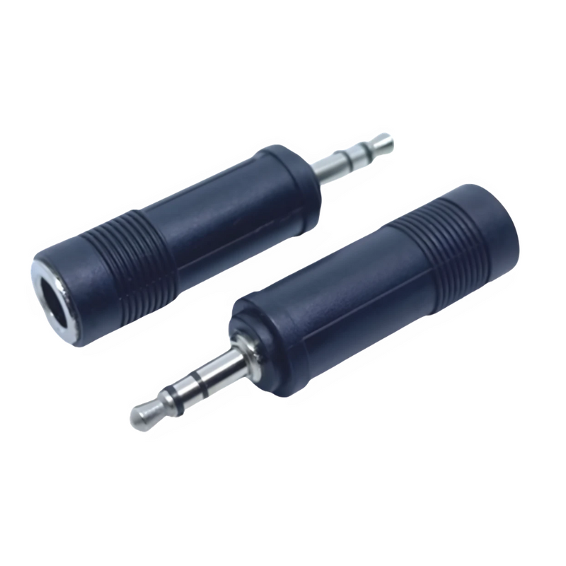 ADAPTADOR PLUG 3.5 ST A JACK 6.3 ST PLASTICO
