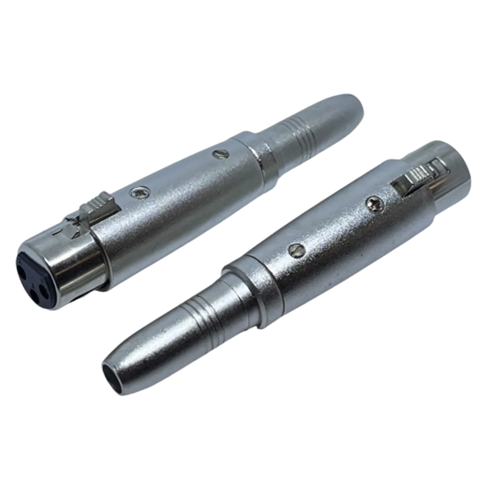 ADAPTADOR CANNON HEMBRA A JACK 6.3 MONO