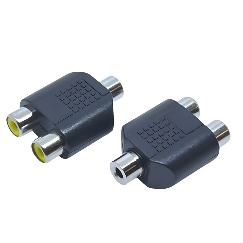 ADAPTADOR JACK 3.5 STEREO A 2 JACK RCA