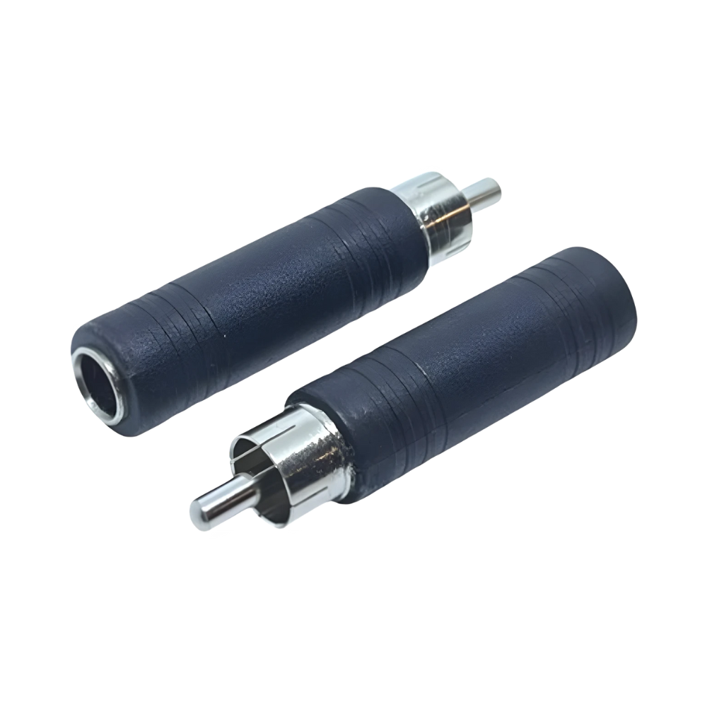 ADAPTADOR PLUG RCA A JACK 6.3