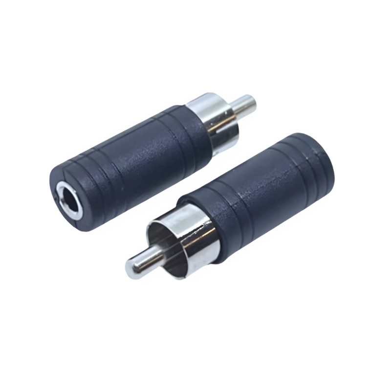 ADAPTADOR PLUG RCA A JACK MONO 3.5
